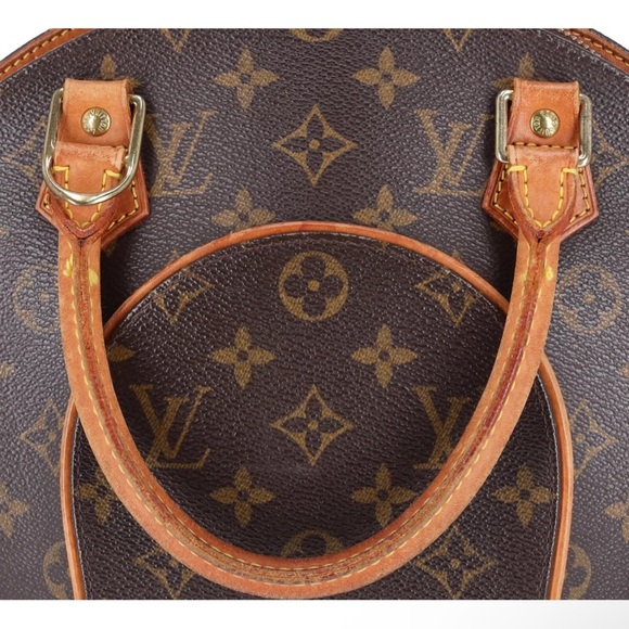 Louis Vuitton Monogram Ellipse PM Handbag M51127 Top Handle Satchel - Picture 3 of 12